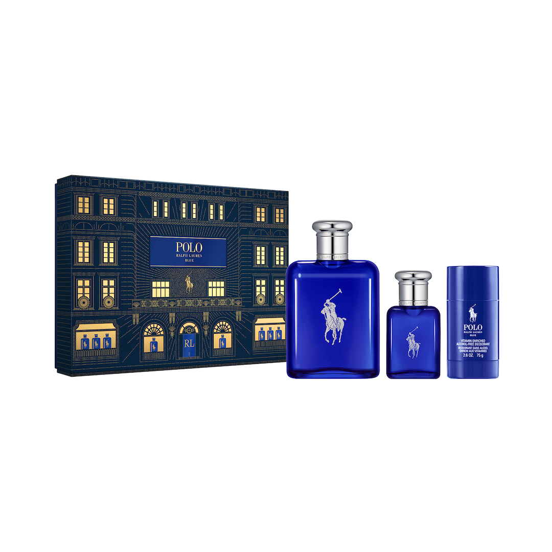 Polo Blue Eau de Toilette Holiday Set – 125ml, 40ml & Deodorant Stick Gift Set