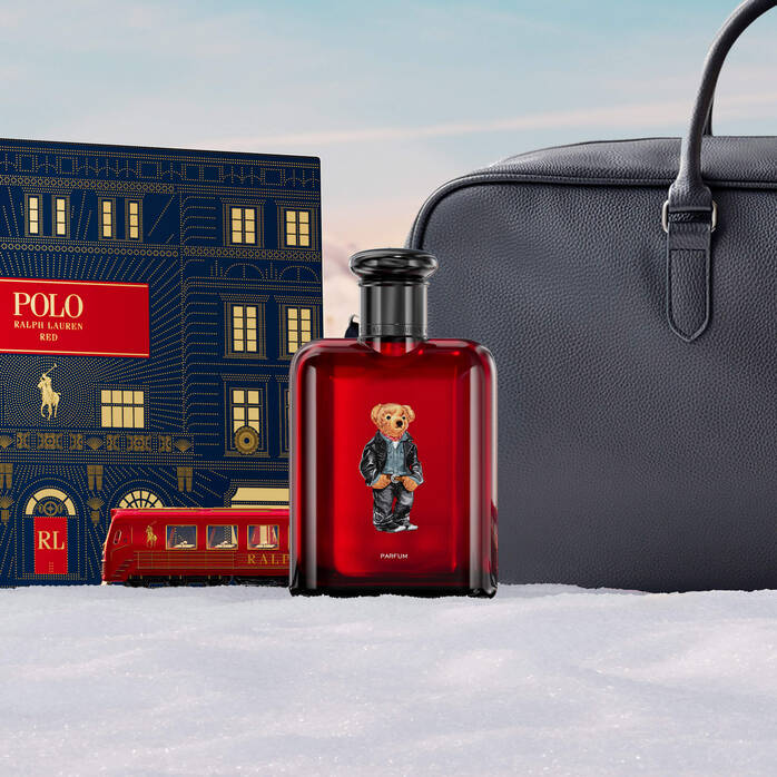 Polo Red Parfum Bear Edition Gift Set